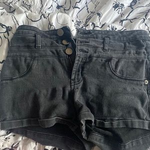 Black shorts, slightly used